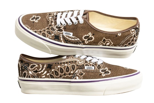 Ron Herman and Vans Officially Unveil the Authentic "Paisley"