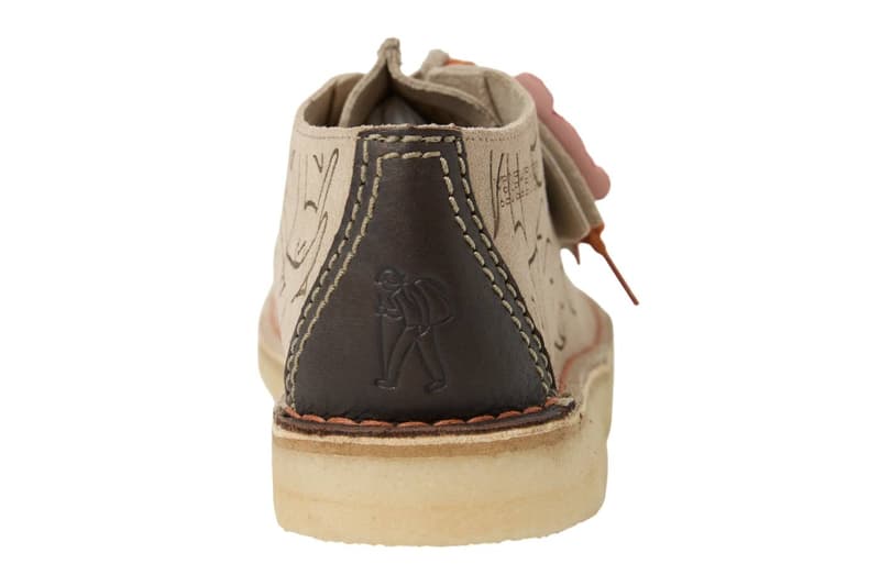  YESEYESEE Clarks Originals Desert Trek Collaboration sand black suede Release Info