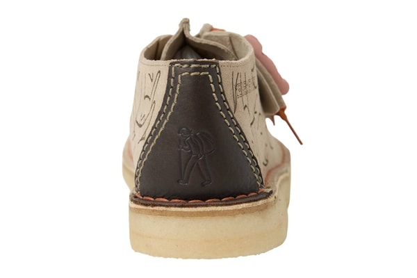  YESEYESEE Clarks Originals Desert Trek Collaboration sand black suede Release Info