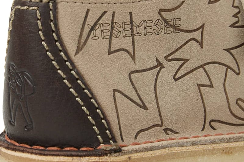  YESEYESEE Clarks Originals Desert Trek Collaboration sand black suede Release Info