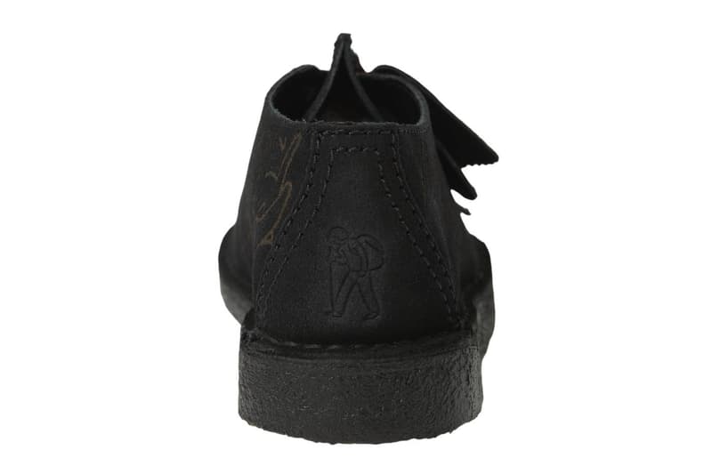  YESEYESEE Clarks Originals Desert Trek Collaboration sand black suede Release Info