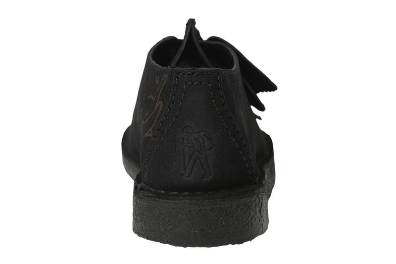  YESEYESEE Clarks Originals Desert Trek Collaboration sand black suede Release Info