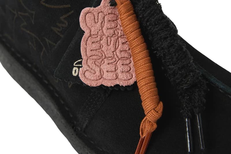  YESEYESEE Clarks Originals Desert Trek Collaboration sand black suede Release Info