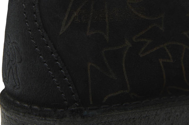  YESEYESEE Clarks Originals Desert Trek Collaboration sand black suede Release Info