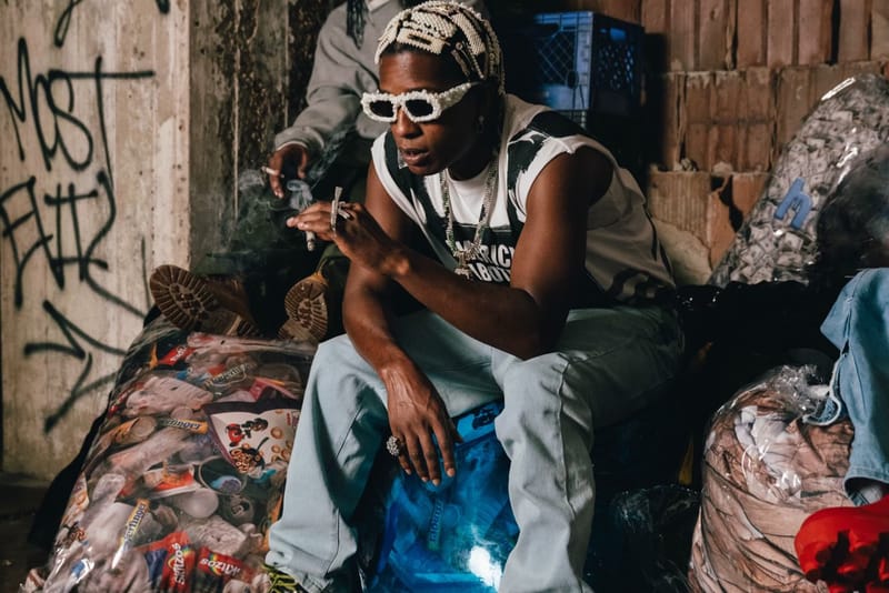 A$AP Rocky's HOMMEMADE Sofa Is Literal Trash