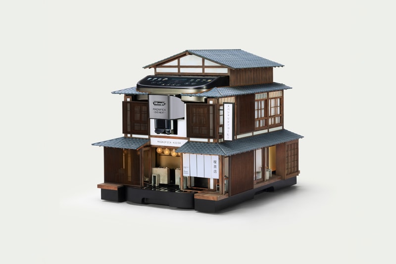 De'longhi simon weisse studio The World’s Smallest Coffee Shop series machine milan design week rivelia miniature tokyo copenhagen berlin paris milan prop
