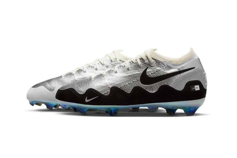 Patta x Nike Mercurial Vapor 16 Elite FG "Chrome" IQ3365-001 Chrome/Black-White