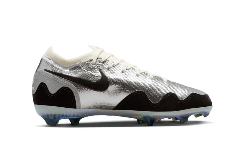 Patta x Nike Mercurial Vapor 16 Elite FG "Chrome" IQ3365-001 Chrome/Black-White