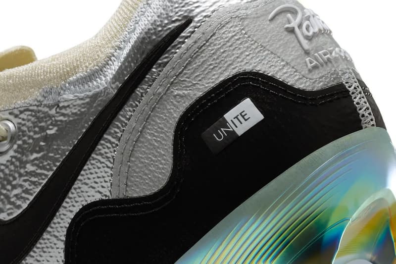 Patta x Nike Mercurial Vapor 16 Elite FG "Chrome" IQ3365-001 Chrome/Black-White