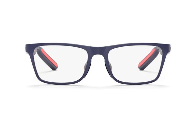 Reebok Optical smart glasses powered by Lucyd with open-ear audio in a lifestyle setting
