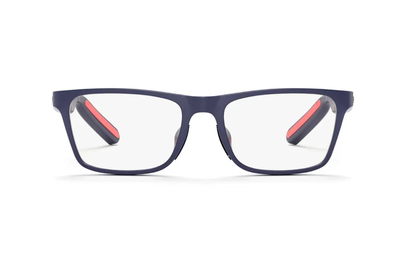 Reebok Optical smart glasses powered by Lucyd with open-ear audio in a lifestyle setting