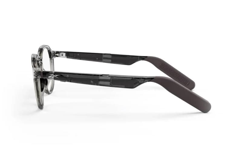 Reebok Optical smart glasses powered by Lucyd with open-ear audio in a lifestyle setting