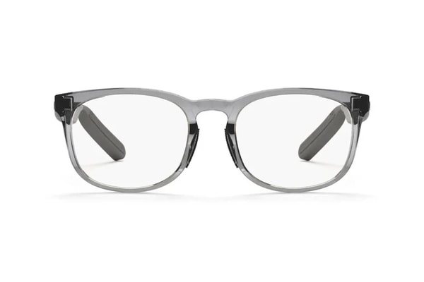 Reebok Optical smart glasses powered by Lucyd with open-ear audio in a lifestyle setting
