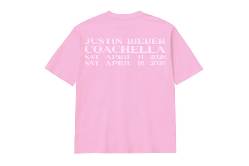 Justin Bieber's SKYLRK Taps Into 'Purpose' Tour Nostalgia for Coachella Weekend 2 Merch Drop swag not clockin to you bieberchella