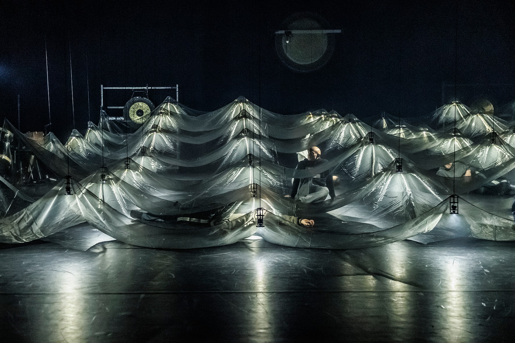 boris acket robet acket fred again kinetic installations artworks fabric contemporary art