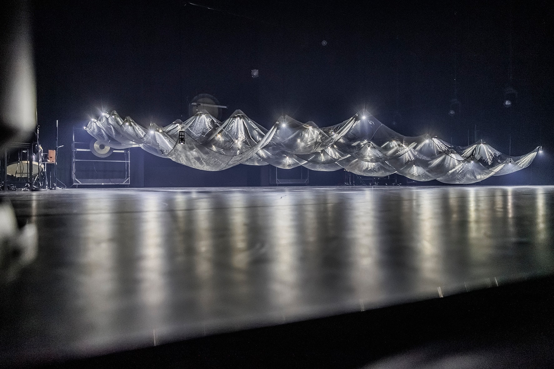 boris acket robet acket fred again kinetic installations artworks fabric contemporary art