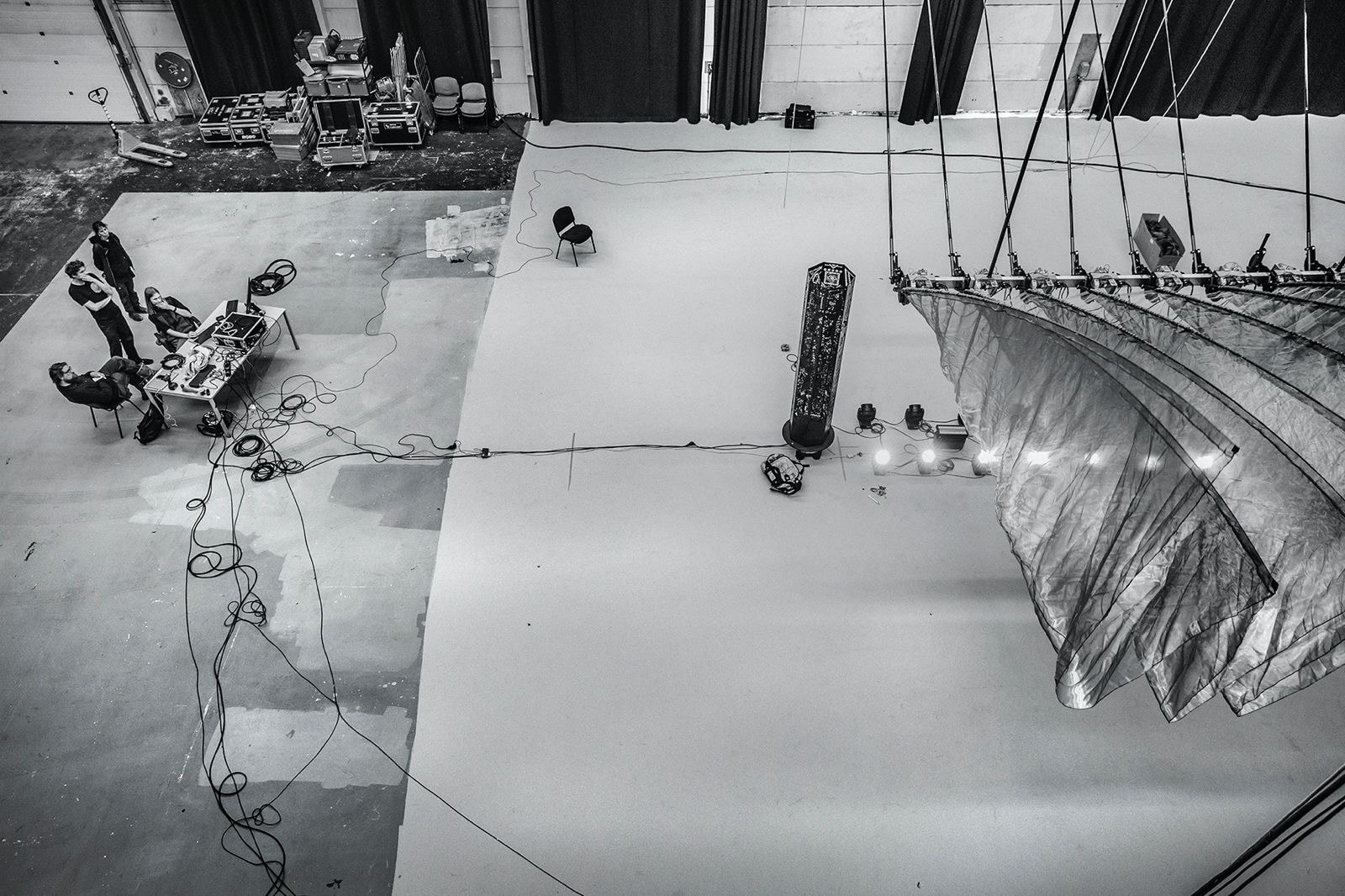 boris acket robet acket fred again kinetic installations artworks fabric contemporary art