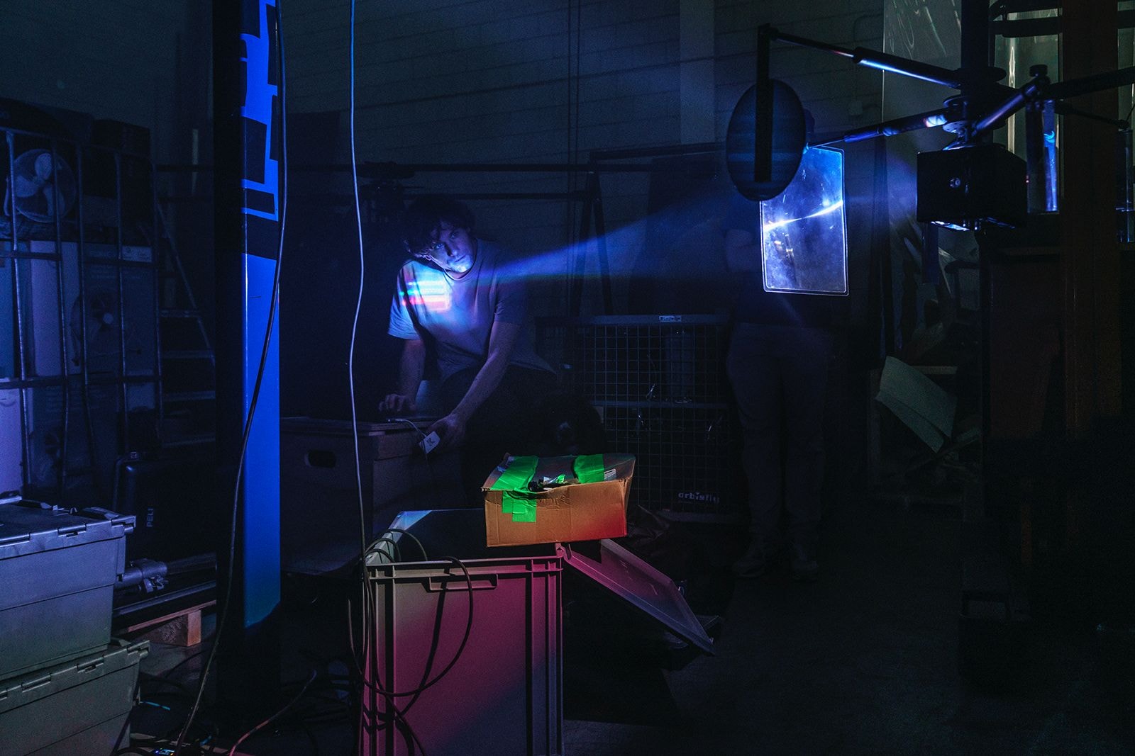boris acket robet acket fred again kinetic installations artworks fabric contemporary art