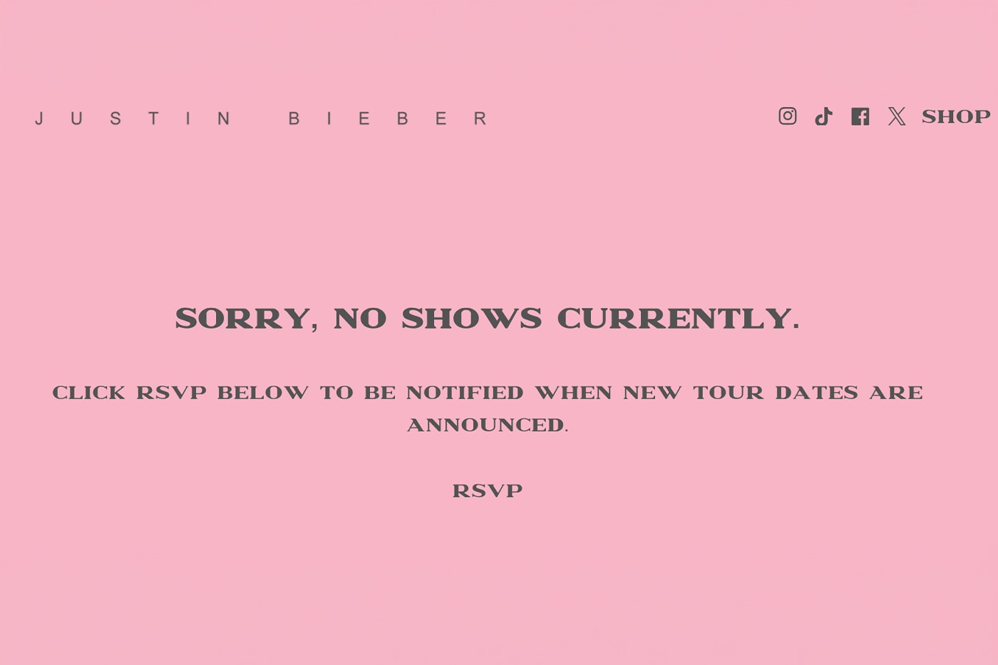 Did Justin Bieber Just Tease a 'SWAG' World Tour? coachella weekend 2 one less lonely girl billie eilish big sean