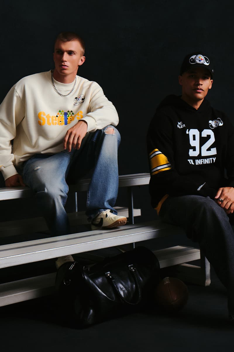Mitchell & Ness Drops Mac Miller x Pittsburgh Steelers Capsule nfl draft 