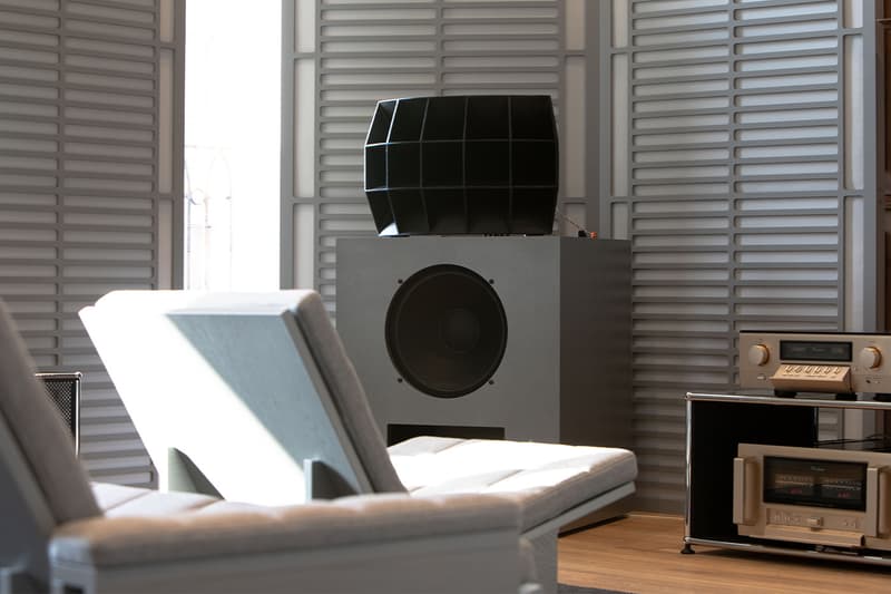 Klipsch and Ojas Unveil the Museum-Worthy kO-R2 Loudspeaker at Milan Design Week devon turnbull limited edition audio usm modular furniture 