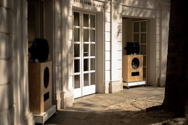 Klipsch and Ojas Unveil the Museum-Worthy kO-R2 Loudspeaker at Milan Design Week devon turnbull limited edition audio usm modular furniture 