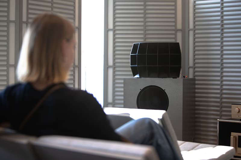 Klipsch and Ojas Unveil the Museum-Worthy kO-R2 Loudspeaker at Milan Design Week devon turnbull limited edition audio usm modular furniture 