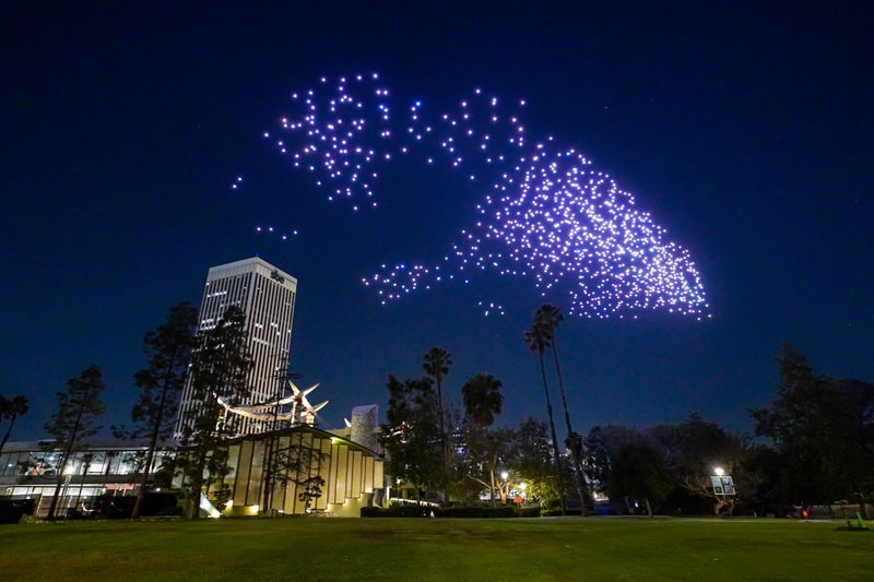 Drift "Franchise Freedom" Drone LACMA David Geffen Galleries Art Artworks