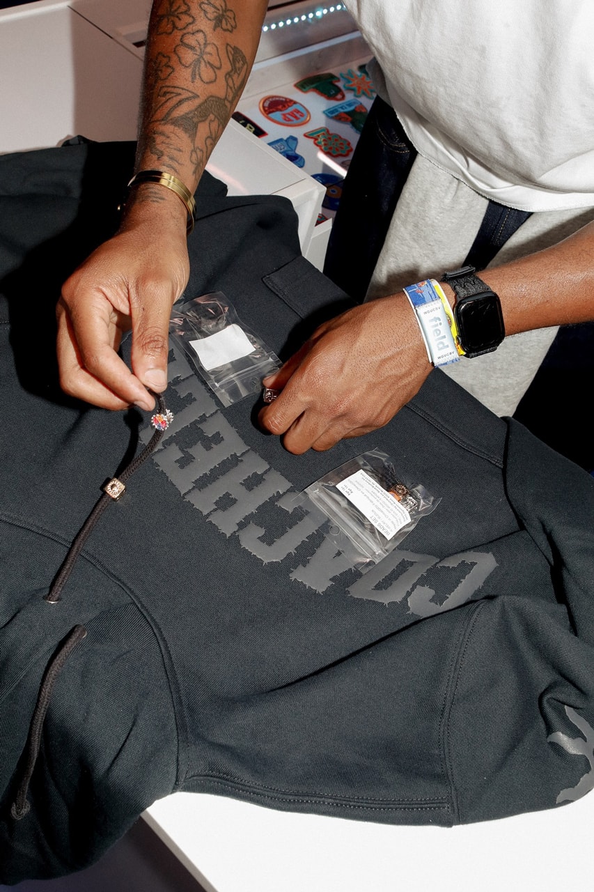 Gap Is a Real Music Fan young miko katseye denim ad campaign visual leon thomas zac posen sombr custom grammys playlist sandy liang harlem fashion council sushi club collab awake hoodie drop interview coachella hoodie house custom