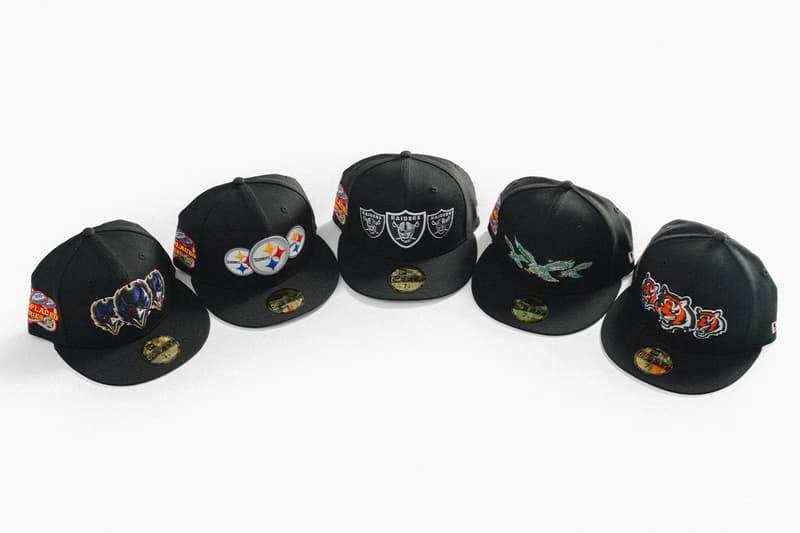 John Geiger and Lids Expand Their "Misplaced Series" With a Bold NFL Collection altimore Ravens, Buffalo Bills, Chicago Bears, Cincinnati Bengals, Dallas Cowboys, Detroit Lions, Green Bay Packers, Houston Texans, Las Vegas Raiders, Miami Dolphins, New York Giants, Philadelphia Eagles, Pittsburgh Steelers, San Francisco 49ers, Seattle Seahawks, and Tampa Buccaneers