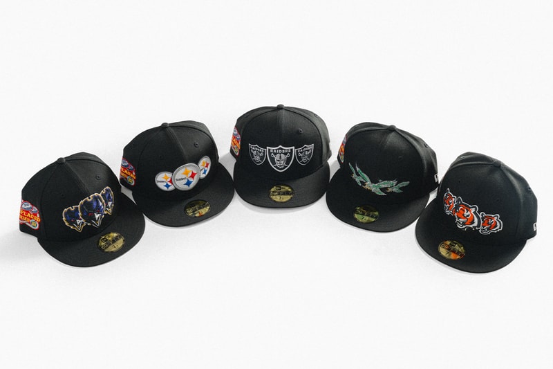 John Geiger and Lids Expand Their "Misplaced Series" With a Bold NFL Collection altimore Ravens, Buffalo Bills, Chicago Bears, Cincinnati Bengals, Dallas Cowboys, Detroit Lions, Green Bay Packers, Houston Texans, Las Vegas Raiders, Miami Dolphins, New York Giants, Philadelphia Eagles, Pittsburgh Steelers, San Francisco 49ers, Seattle Seahawks, and Tampa Buccaneers