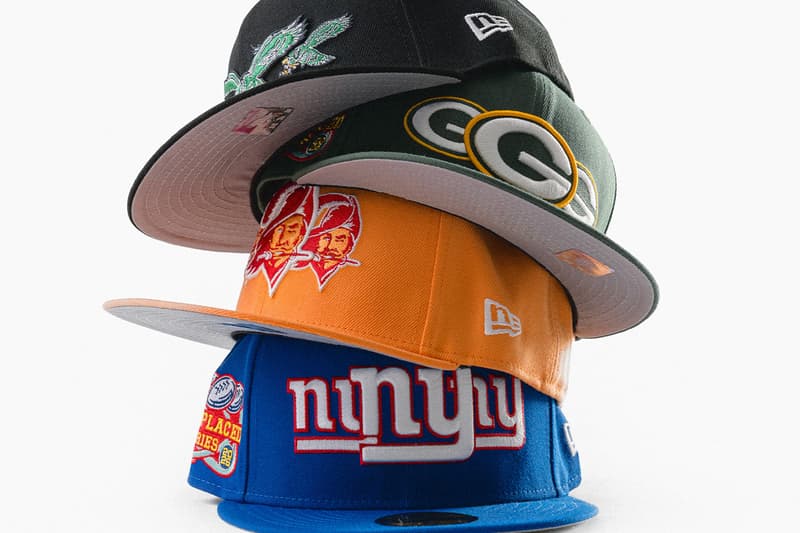 John Geiger and Lids Expand Their "Misplaced Series" With a Bold NFL Collection altimore Ravens, Buffalo Bills, Chicago Bears, Cincinnati Bengals, Dallas Cowboys, Detroit Lions, Green Bay Packers, Houston Texans, Las Vegas Raiders, Miami Dolphins, New York Giants, Philadelphia Eagles, Pittsburgh Steelers, San Francisco 49ers, Seattle Seahawks, and Tampa Buccaneers