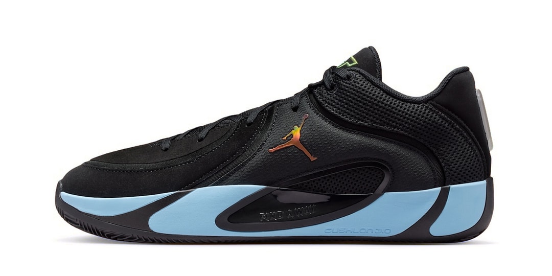 Jordan Brand Unveils the Sleek Tatum 4 in a Cold "Black/Ice Blue" Colorway