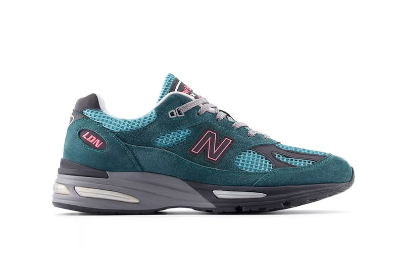 New Balance 991v2 "London Marathon" Release Info U991LM2 green/teal