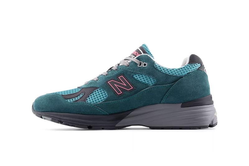 New Balance 991v2 "London Marathon" Release Info U991LM2 green/teal
