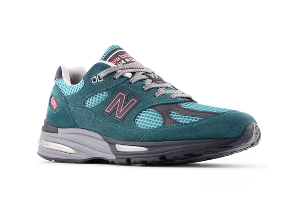 New Balance 991v2 "London Marathon" Release Info U991LM2 green/teal