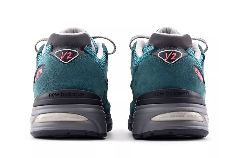 New Balance 991v2 "London Marathon" Release Info U991LM2 green/teal