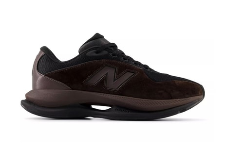 New Balance Debuts the Bold TF100 in a "Dark Brown" and "Black" Colorway