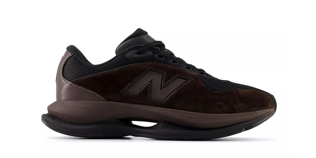 New Balance Debuts the Bold TF100 in a "Dark Brown" and "Black" Colorway
