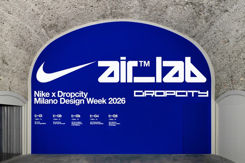 Dropcity x Nike Air Lab Milan Design Week Opening Info