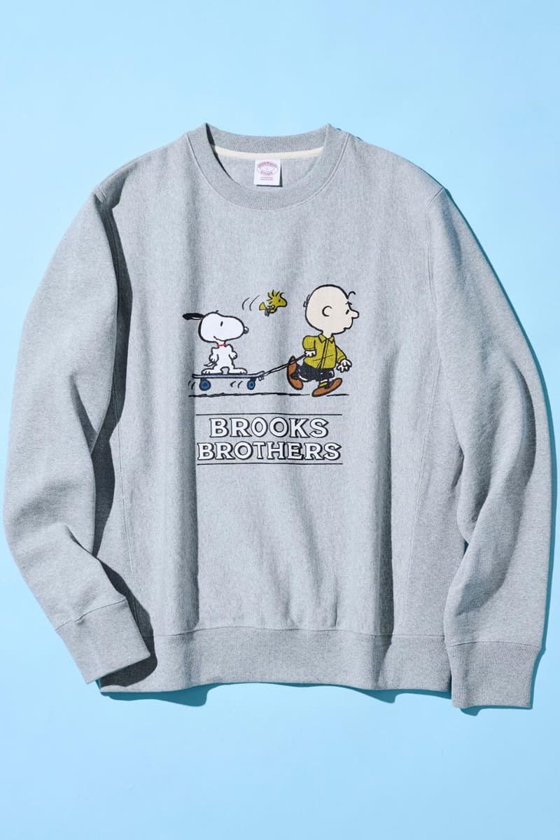 Peanuts and Brooks Brothers Debut Playful Snoopy Collection for Spring woodstock charlie brown
