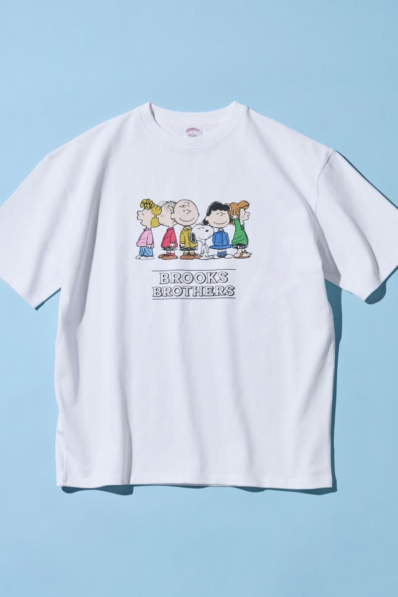 Peanuts and Brooks Brothers Debut Playful Snoopy Collection for Spring woodstock charlie brown