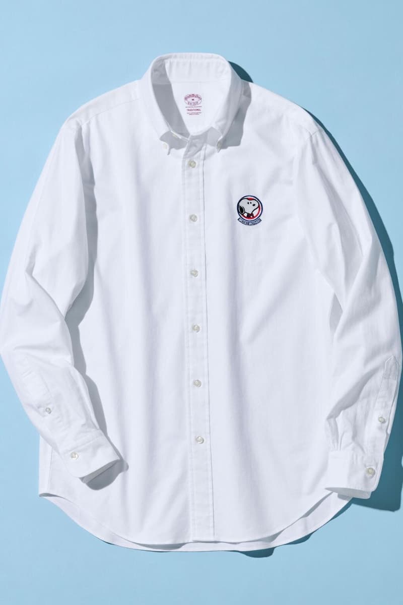 Peanuts and Brooks Brothers Debut Playful Snoopy Collection for Spring woodstock charlie brown