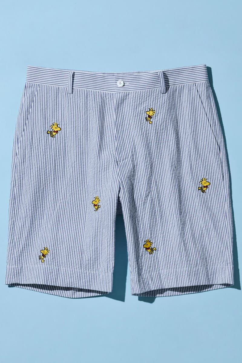Peanuts and Brooks Brothers Debut Playful Snoopy Collection for Spring woodstock charlie brown