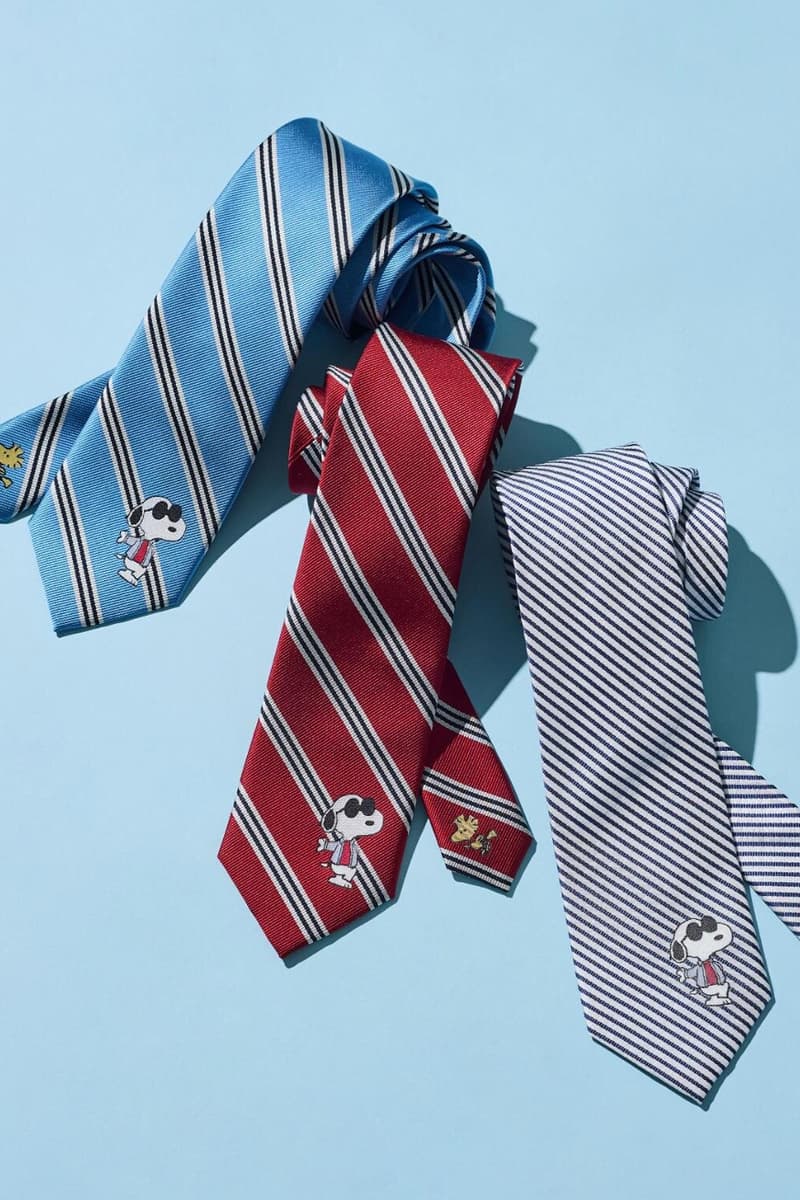 Peanuts and Brooks Brothers Debut Playful Snoopy Collection for Spring woodstock charlie brown