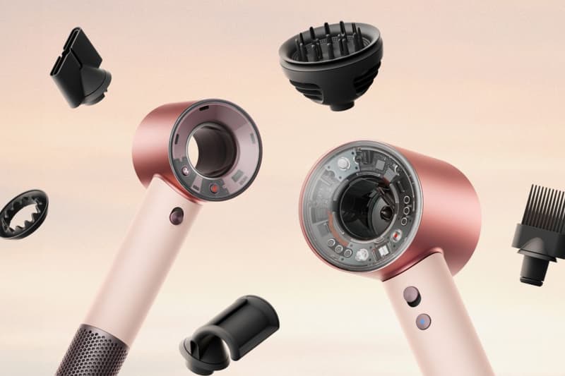 Dyson Supersonic Travel hair dryer in compact design with universal voltage tech