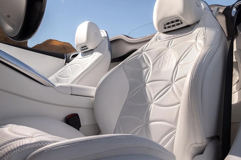 2026 Mercedes-Maybach SL 680 Monogram Series roadster with Monogram exterior and Crystal White Nappa leather cabin