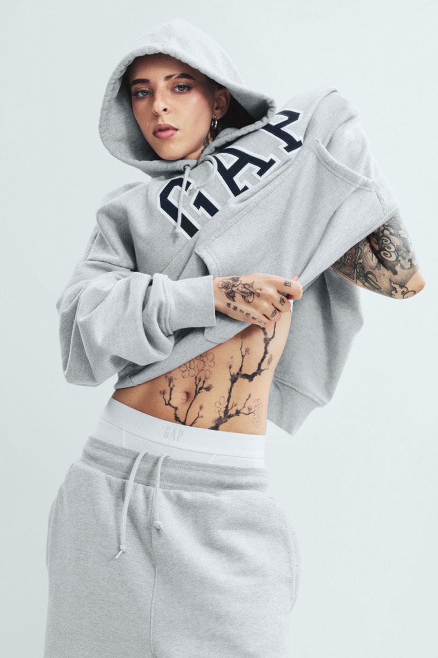 Gap Is a Real Music Fan young miko katseye denim ad campaign visual leon thomas zac posen sombr custom grammys playlist sandy liang harlem fashion council sushi club collab awake hoodie drop interview coachella hoodie house custom