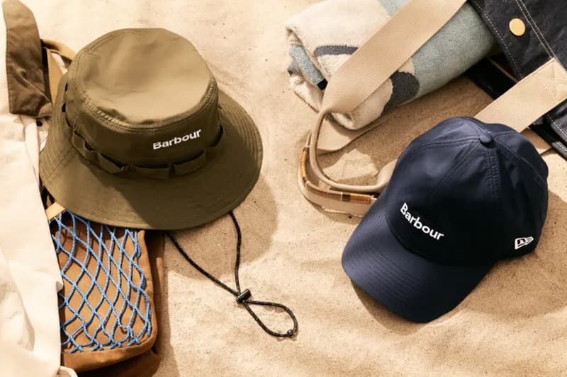 Barbour New Era 9twenty adventure hat Collaboration collection Release Info