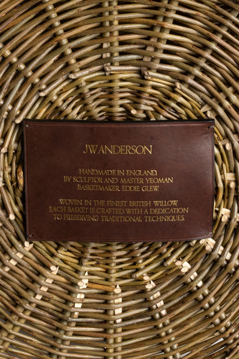 JW Anderson Eddie Glew Basket Bag Blanket Basket Log Basket, Laundry Basket salone del mobile 2026 fall winter fw 2026 Announcement